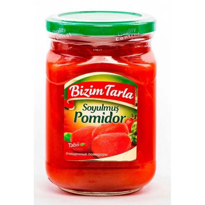 BIZIM TARLA SOYULMUS POMIDOR 640 QR x12